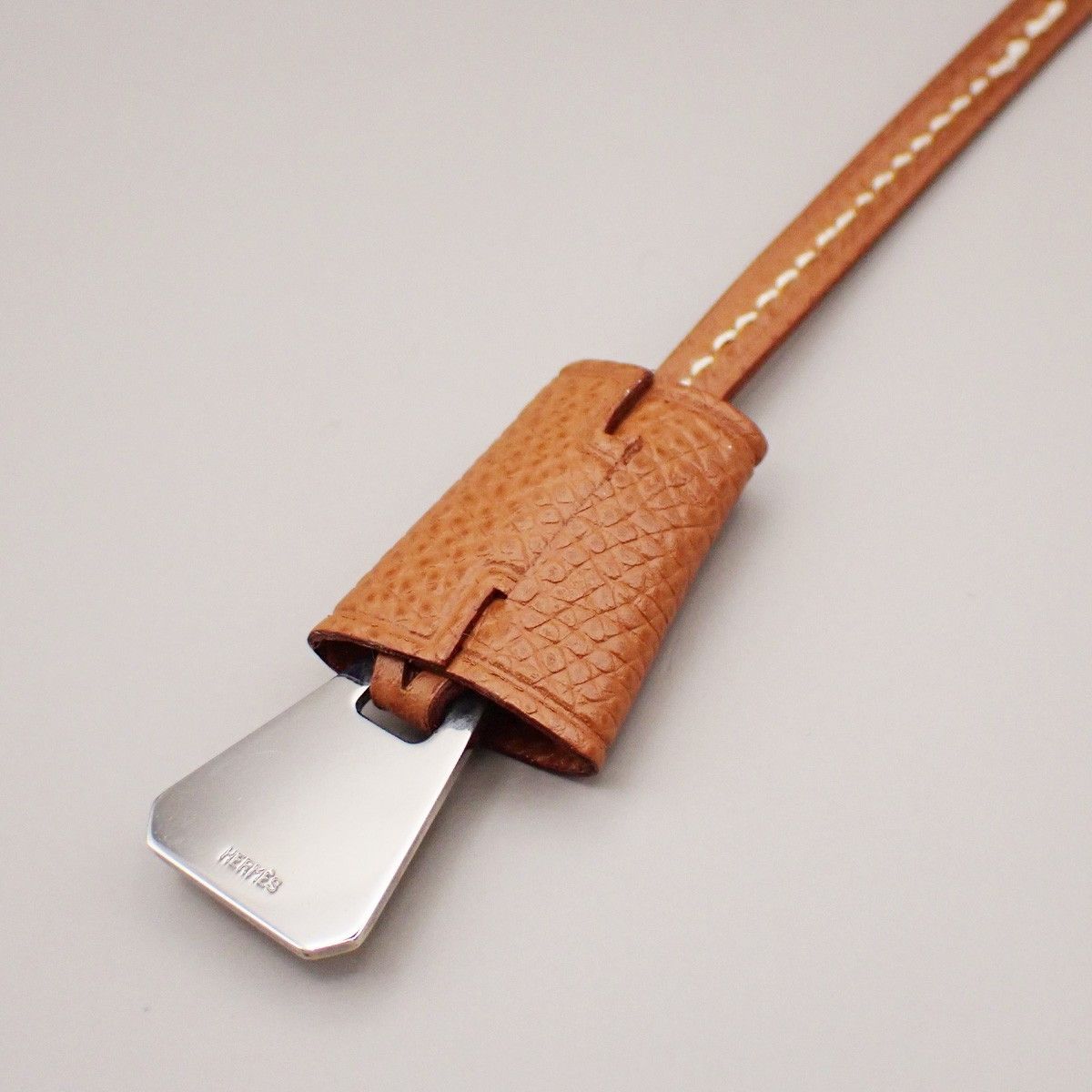 Hermes Hermes Charm handbag Leather Size ONE SIZE - 3 Thumbnail