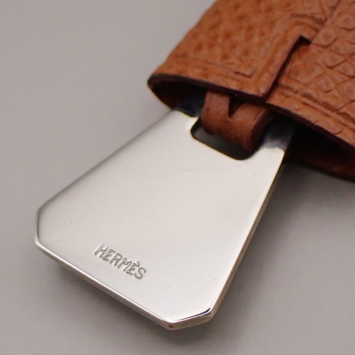 Hermes Hermes Charm handbag Leather Size ONE SIZE - 4 Thumbnail
