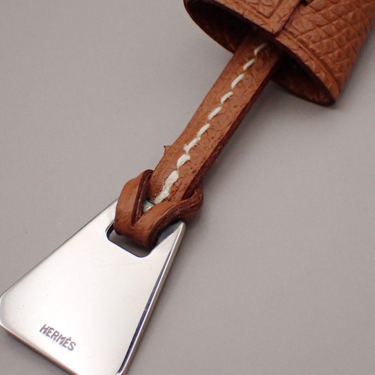 Hermes Hermes Charm handbag Leather Size ONE SIZE - 6 Thumbnail