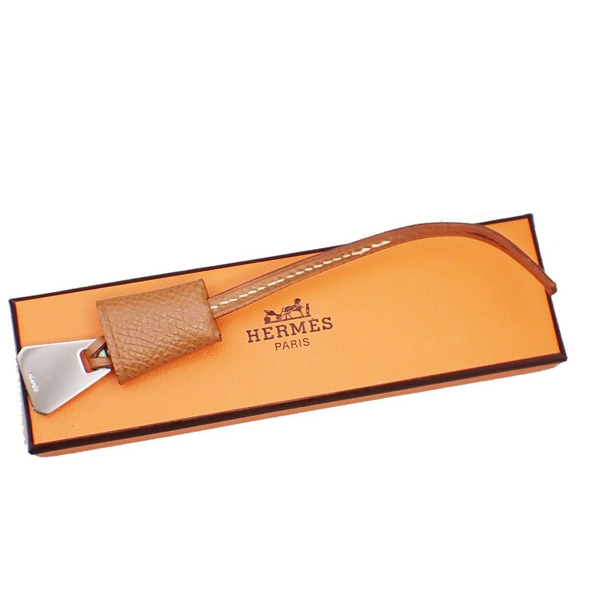 Hermes Hermes Charm handbag Leather Size ONE SIZE - 5 Thumbnail
