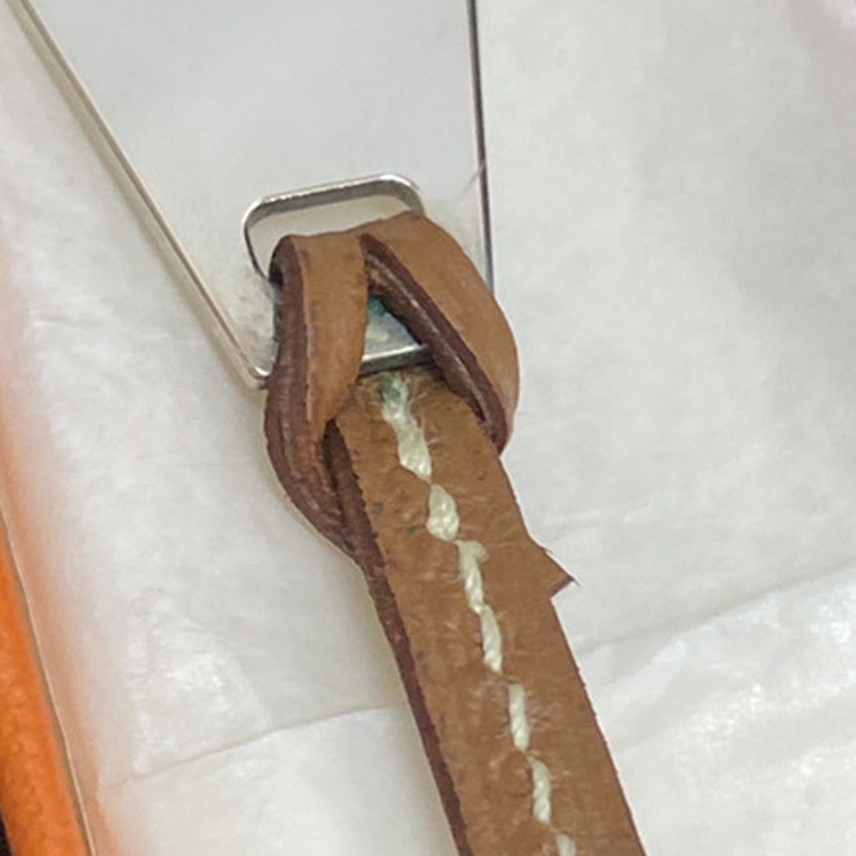 Hermes Hermes Charm handbag Leather Size ONE SIZE - 13 Thumbnail