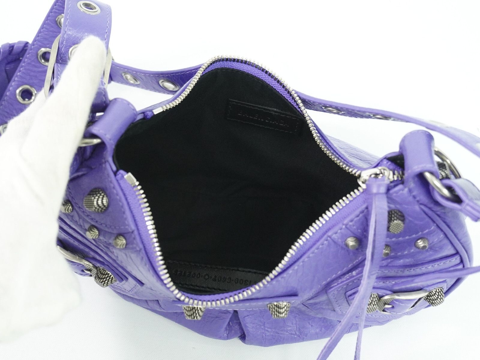 Balenciaga Balenciaga Le Cagole Giant Studs Shoulder Bag Leather Size ONE SIZE - 7 Thumbnail