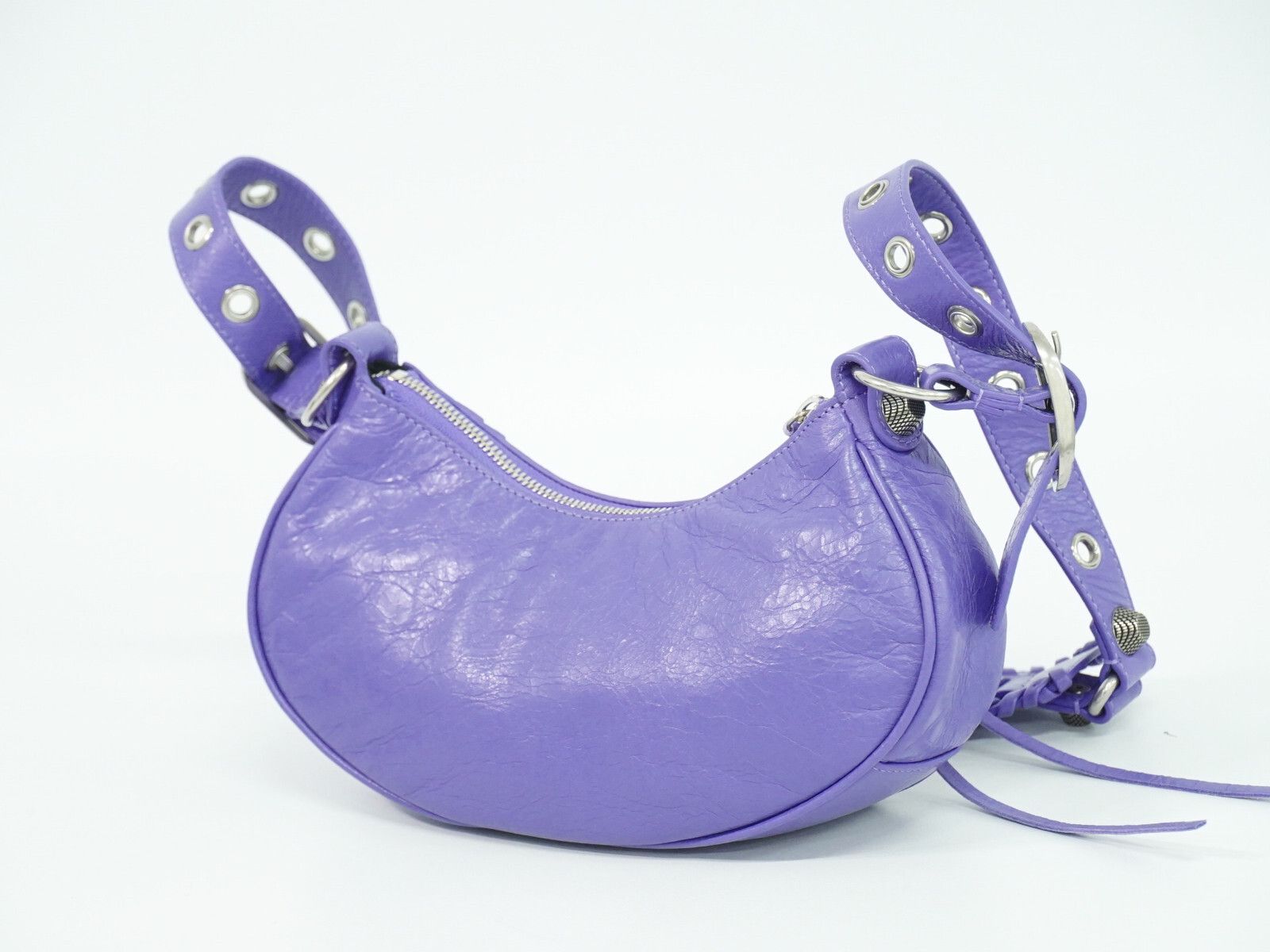 Balenciaga Balenciaga Le Cagole Giant Studs Shoulder Bag Leather Size ONE SIZE - 2 Thumbnail