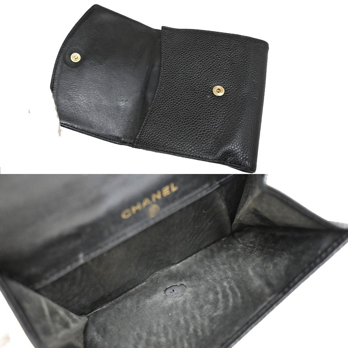 Chanel Chanel Vintage Timeless Bifold Wallet Caviar Size ONE SIZE - 13 Thumbnail
