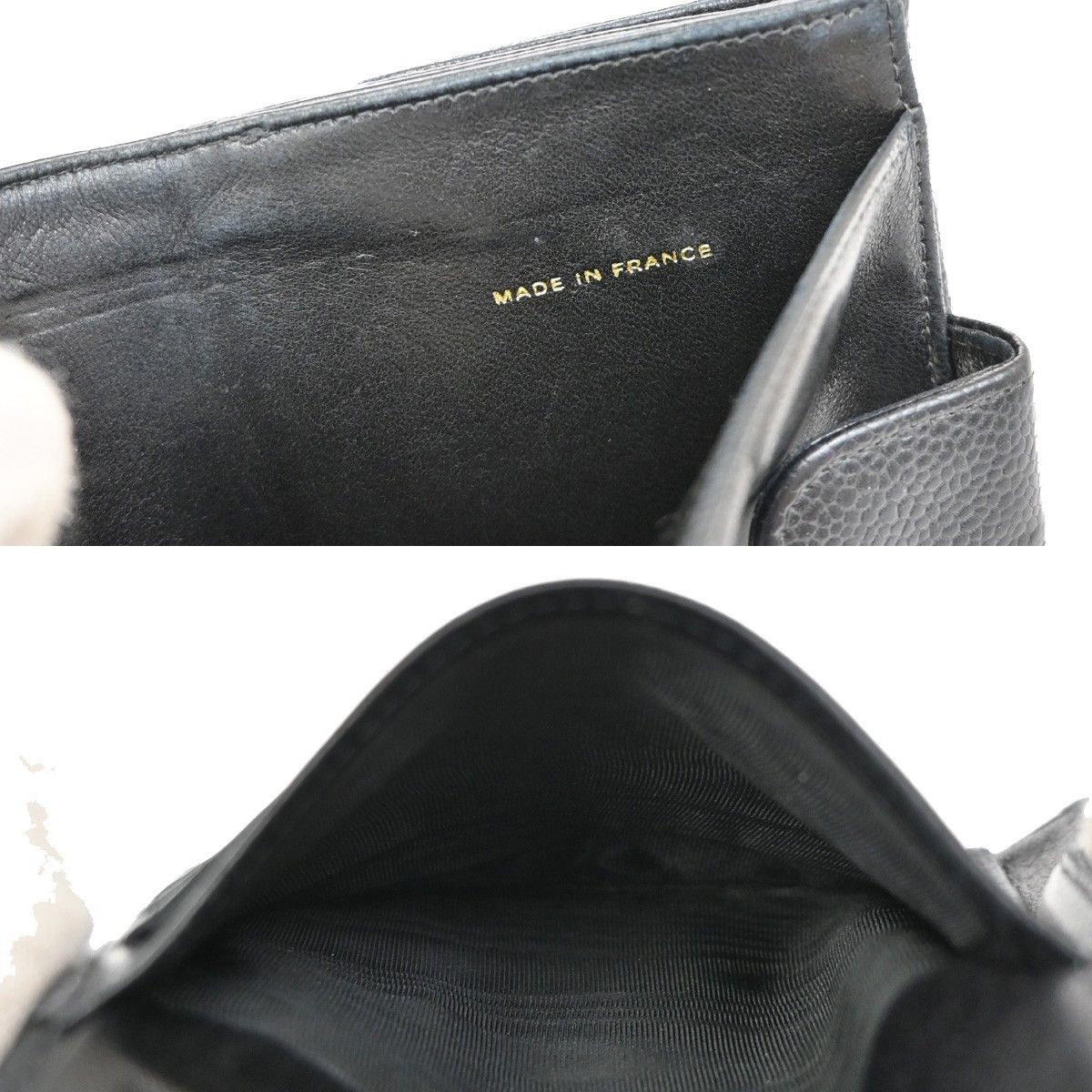 Chanel Chanel Vintage Timeless Bifold Wallet Caviar Size ONE SIZE - 8 Thumbnail