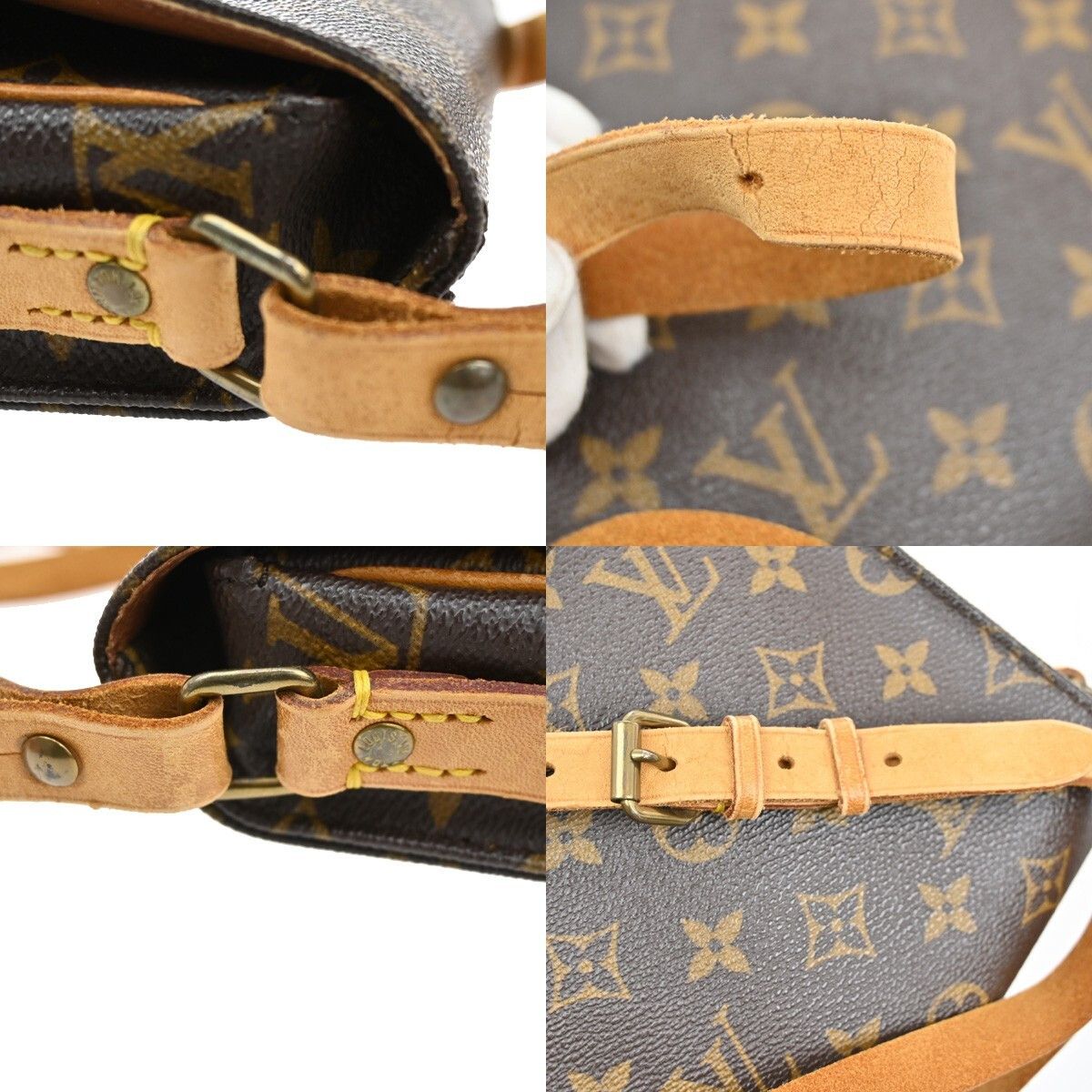 Louis Vuitton Louis Vuitton Cartouchiere Handbag Monogram Canvas Size ONE SIZE - 9 Thumbnail