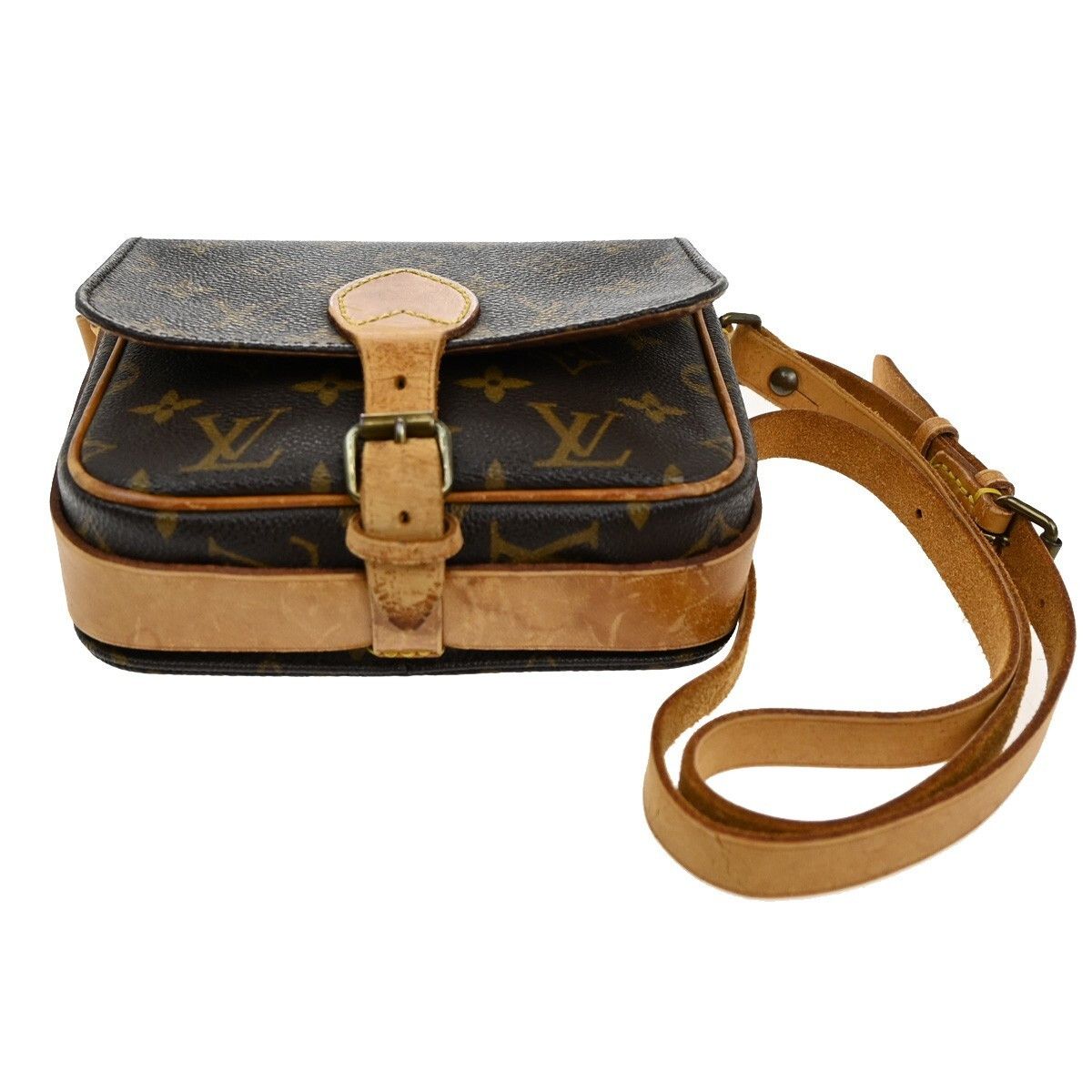 Louis Vuitton Louis Vuitton Cartouchiere Handbag Monogram Canvas Size ONE SIZE - 11 Thumbnail