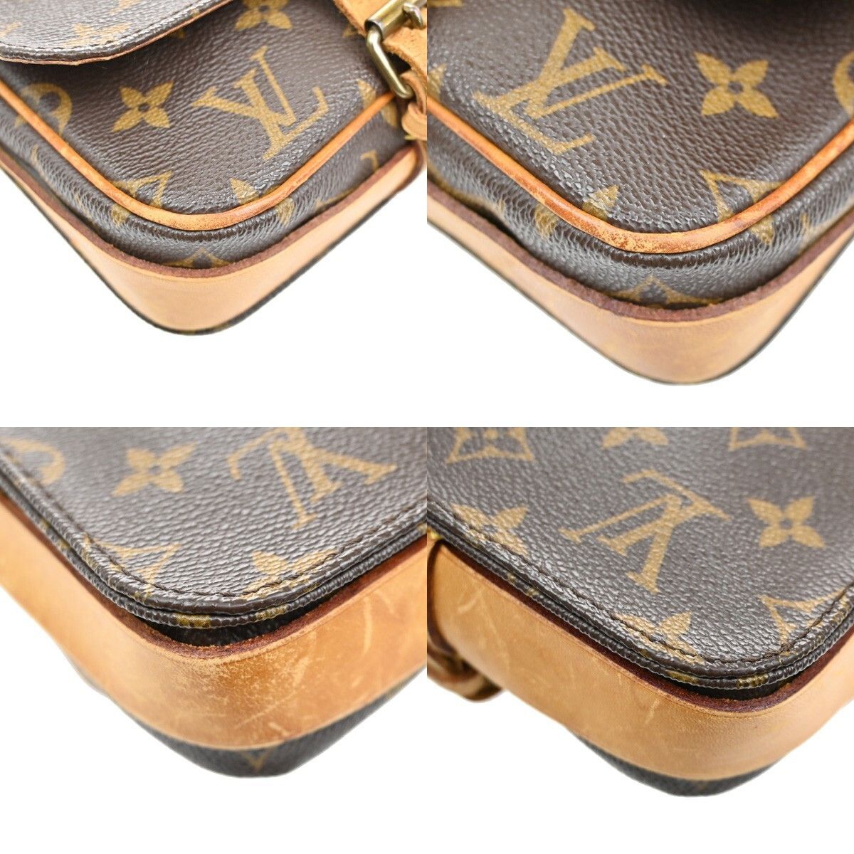Louis Vuitton Louis Vuitton Cartouchiere Handbag Monogram Canvas Size ONE SIZE - 8 Thumbnail