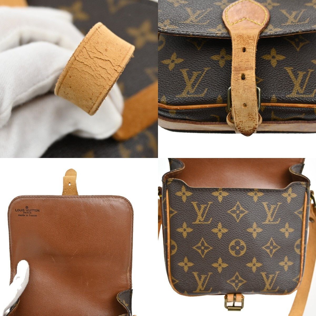 Louis Vuitton Louis Vuitton Cartouchiere Handbag Monogram Canvas Size ONE SIZE - 12 Thumbnail