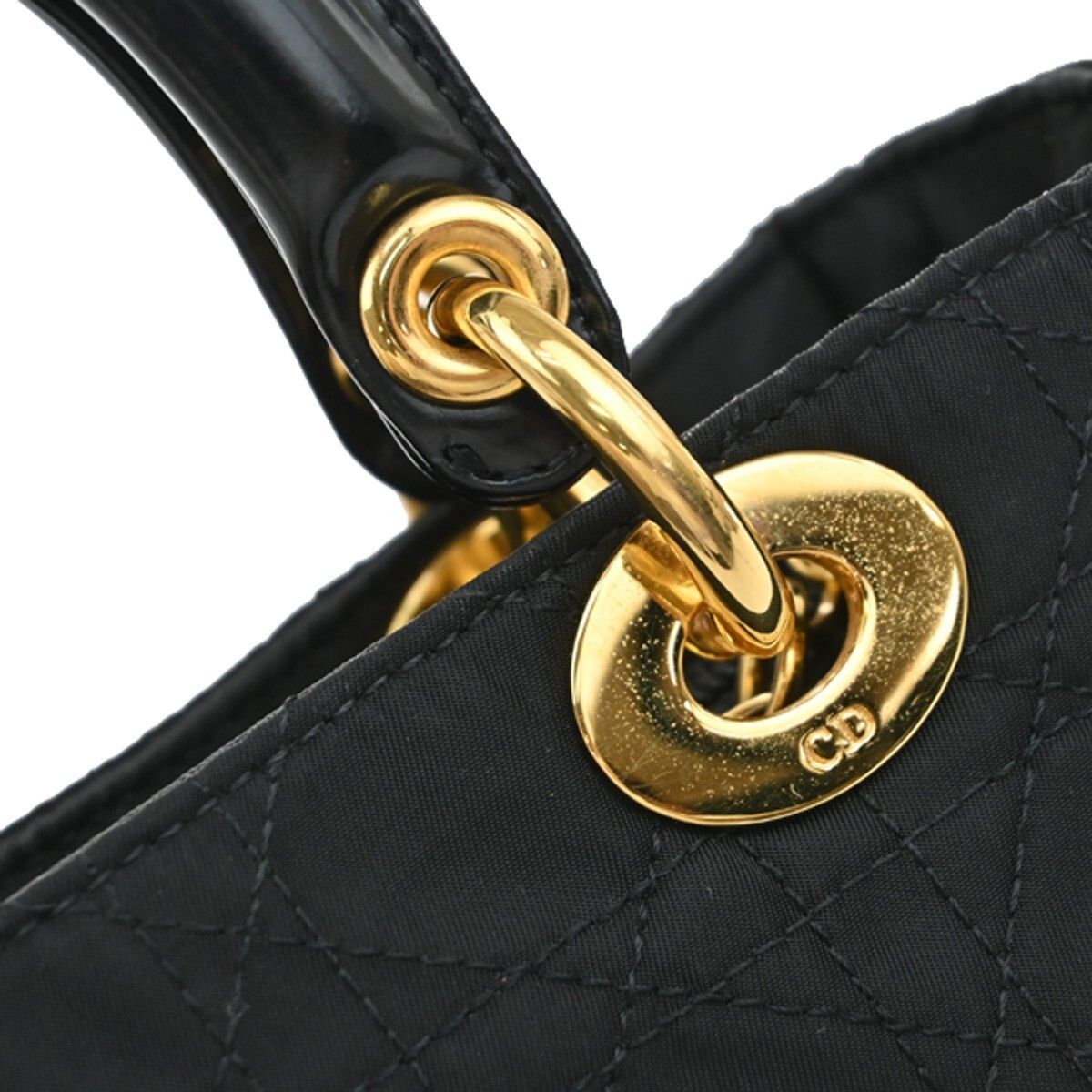 Dior Christian Dior Lady Dior Bag Nylon Size ONE SIZE - 12 Thumbnail