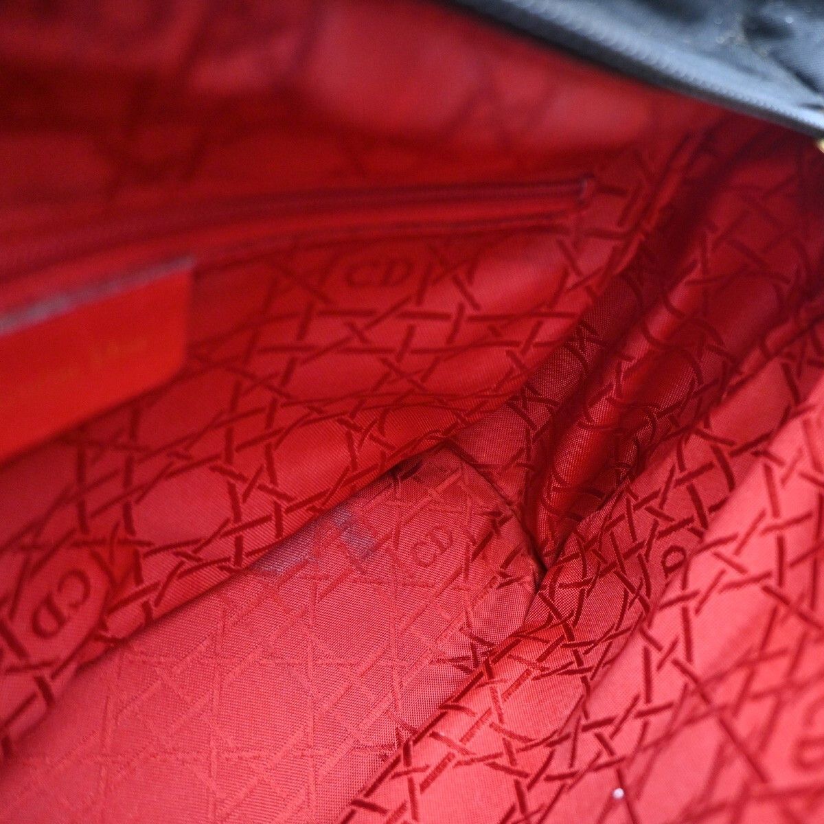 Dior Christian Dior Lady Dior Bag Nylon Size ONE SIZE - 14 Thumbnail