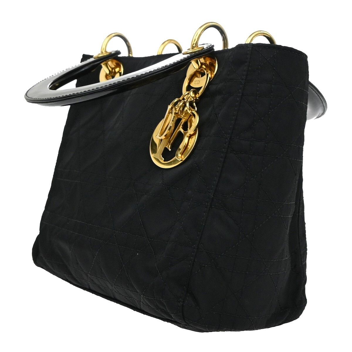 Dior Christian Dior Lady Dior Bag Nylon Size ONE SIZE - 3 Thumbnail