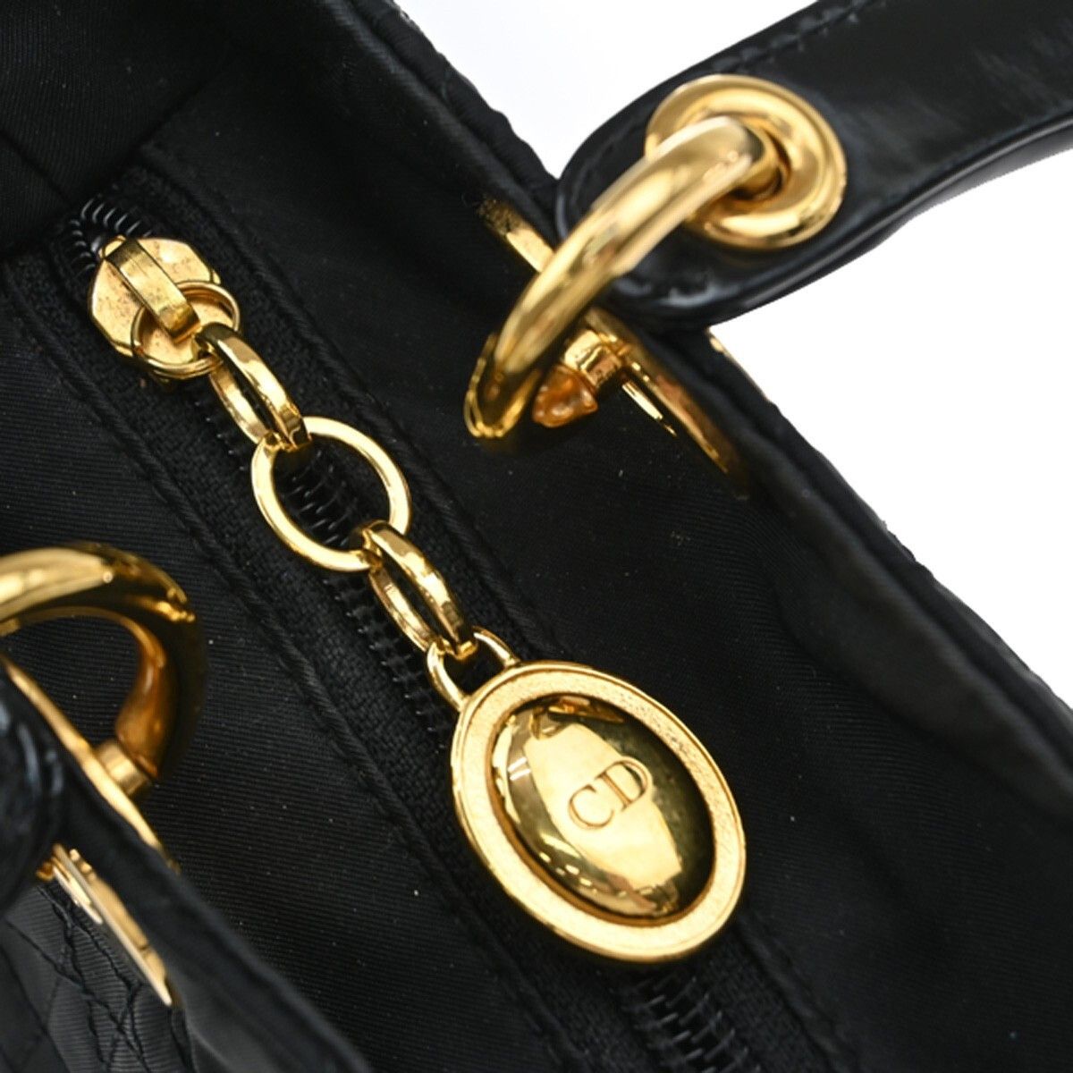 Dior Christian Dior Lady Dior Bag Nylon Size ONE SIZE - 10 Thumbnail