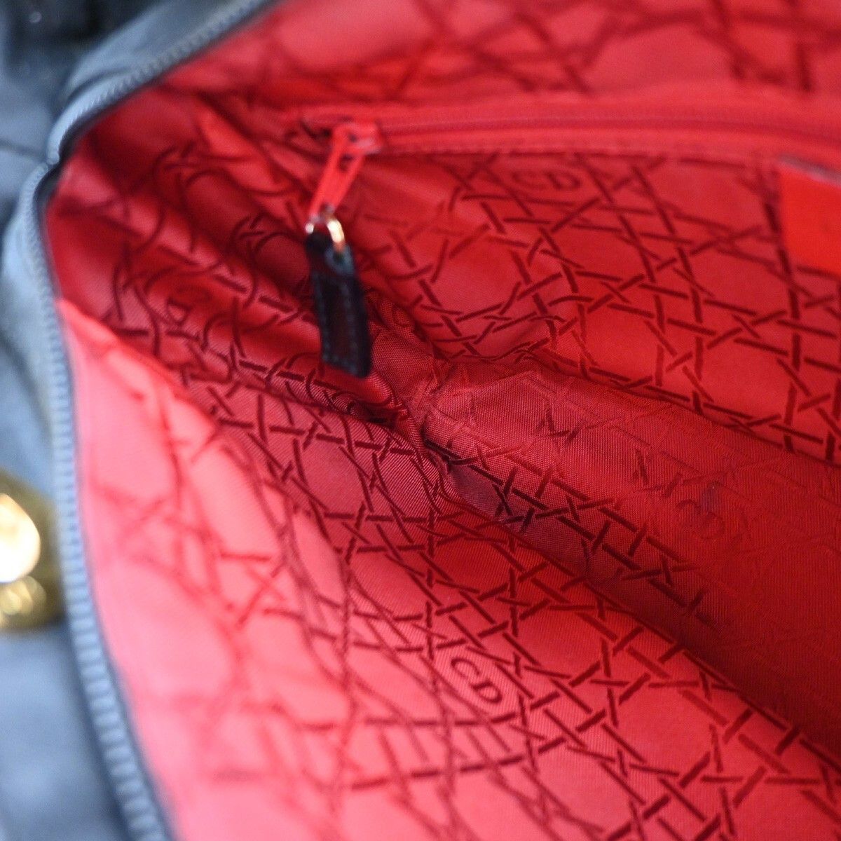Dior Christian Dior Lady Dior Bag Nylon Size ONE SIZE - 15 Thumbnail