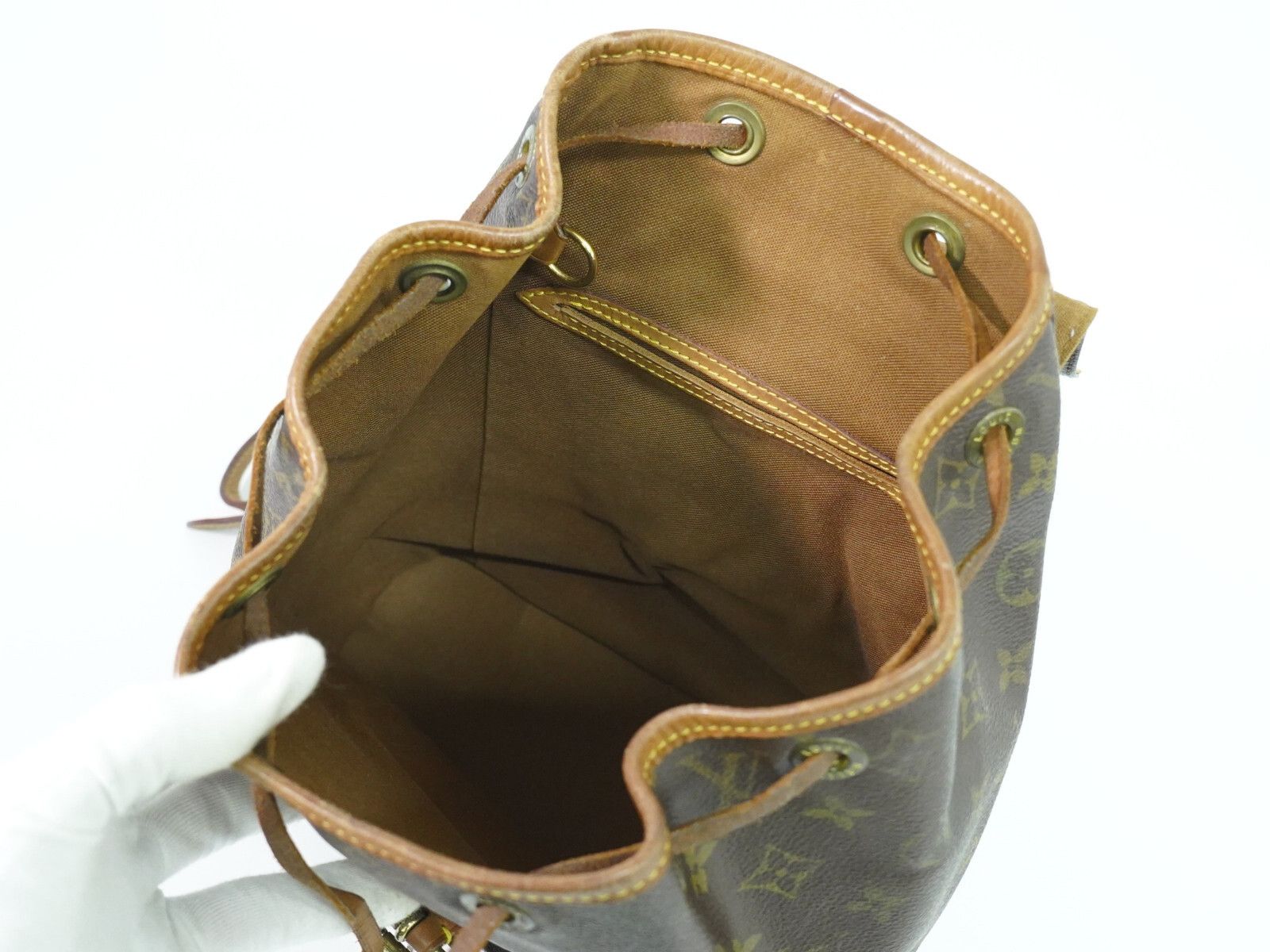Louis Vuitton Louis Vuitton Vintage Montsouris Backpack Monogram Canvas Size ONE SIZE - 3 Thumbnail