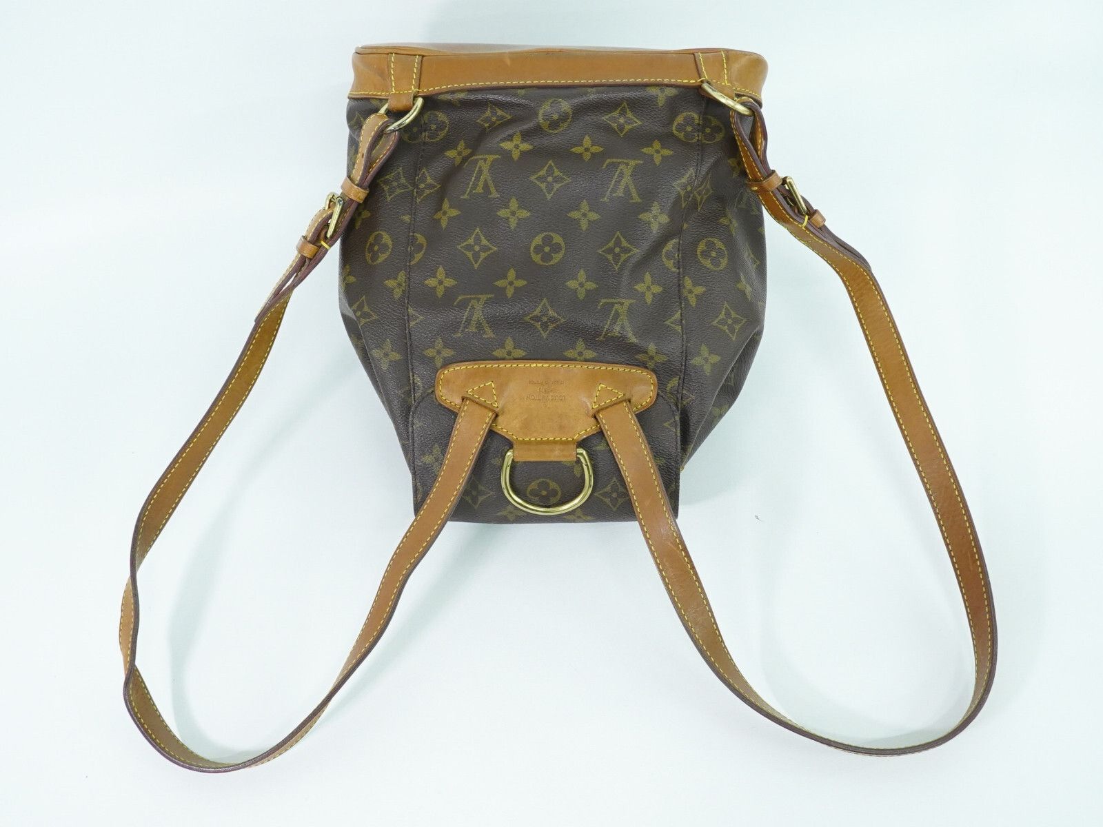 Louis Vuitton Louis Vuitton Vintage Montsouris Backpack Monogram Canvas Size ONE SIZE - 6 Thumbnail