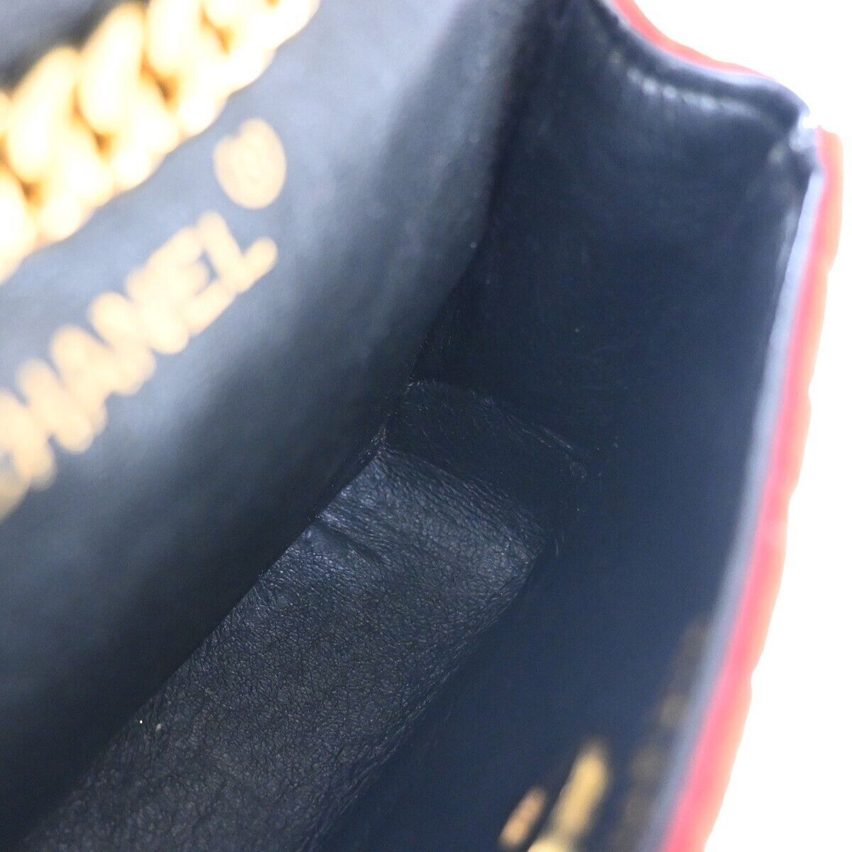 Chanel Chanel Vintage Clutch Pleated Leather Size ONE SIZE - 13 Thumbnail
