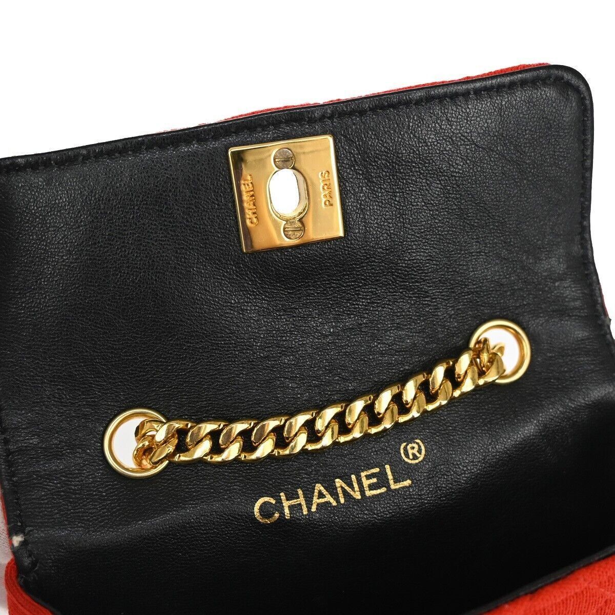 Chanel Chanel Vintage Clutch Pleated Leather Size ONE SIZE - 11 Thumbnail
