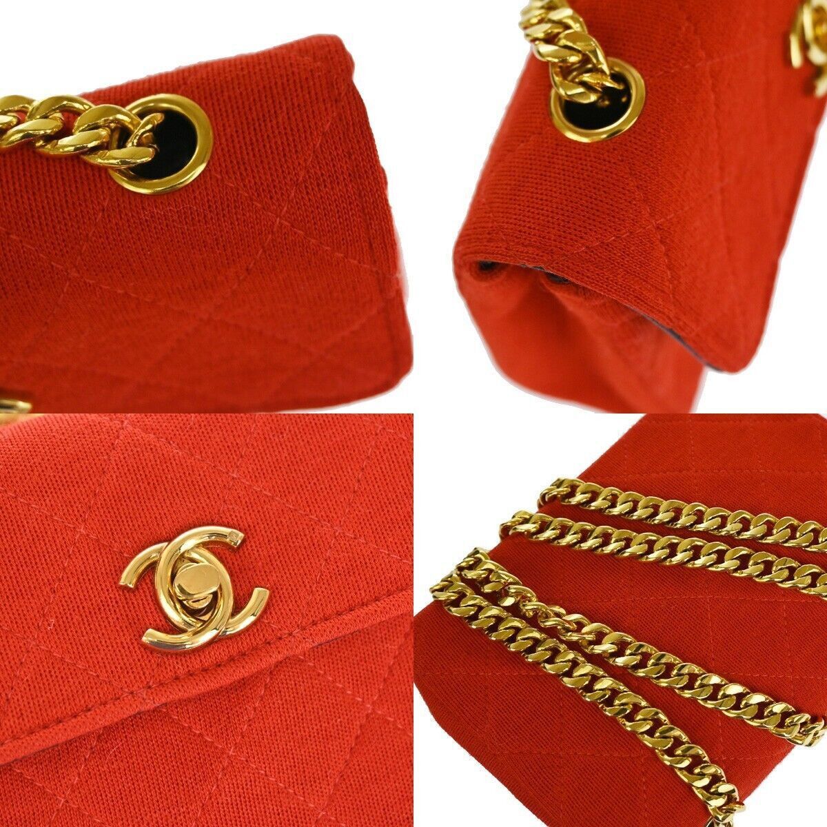 Chanel Chanel Vintage Clutch Pleated Leather Size ONE SIZE - 9 Thumbnail