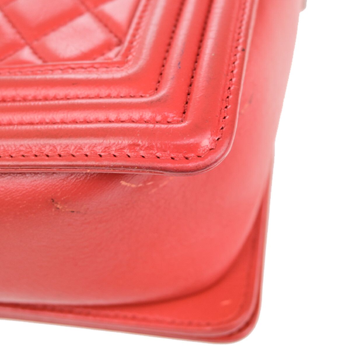Chanel Chanel Boy Flap Bag with Strap Quilted Lambskin Size ONE SIZE - 7 Thumbnail