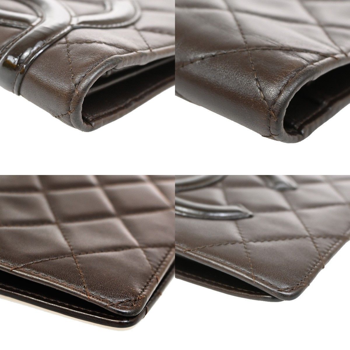 Chanel Chanel Cambon Zip Around Wallet Quilted Lambskin Size ONE SIZE - 7 Thumbnail