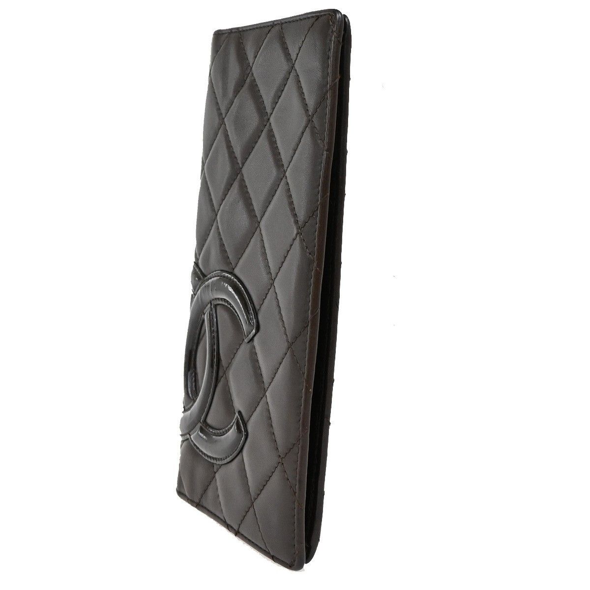 Chanel Chanel Cambon Zip Around Wallet Quilted Lambskin Size ONE SIZE - 2 Thumbnail