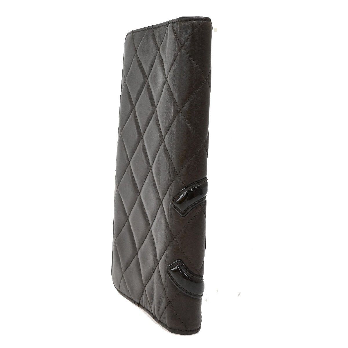 Chanel Chanel Cambon Zip Around Wallet Quilted Lambskin Size ONE SIZE - 3 Thumbnail