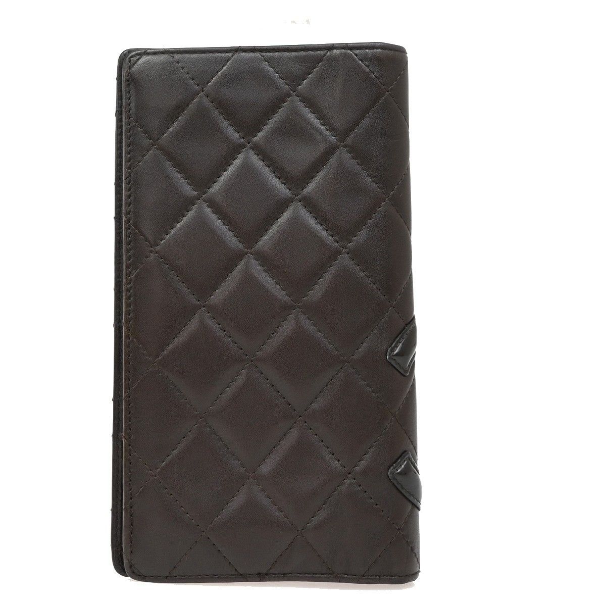 Chanel Chanel Cambon Zip Around Wallet Quilted Lambskin Size ONE SIZE - 4 Thumbnail