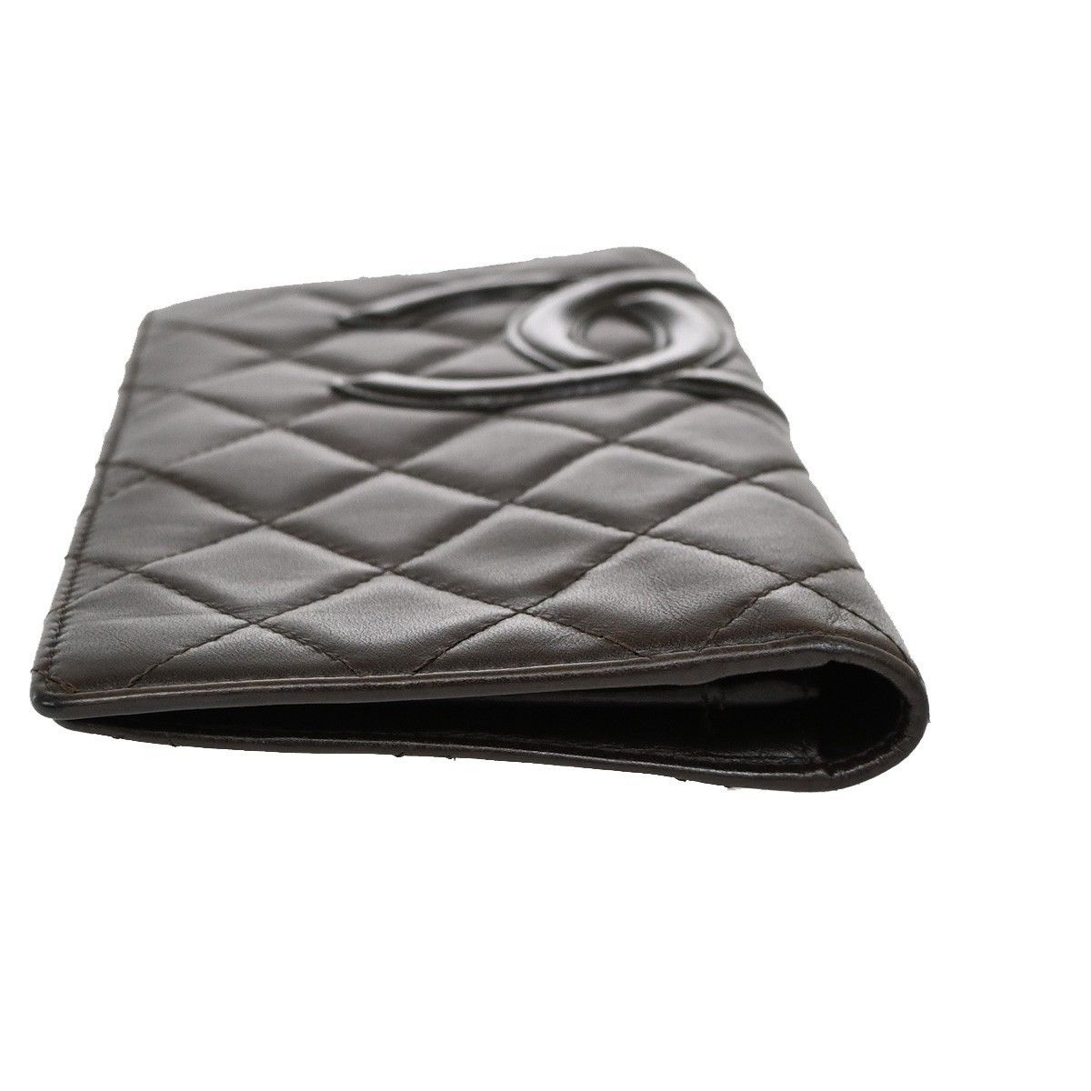 Chanel Chanel Cambon Zip Around Wallet Quilted Lambskin Size ONE SIZE - 5 Thumbnail