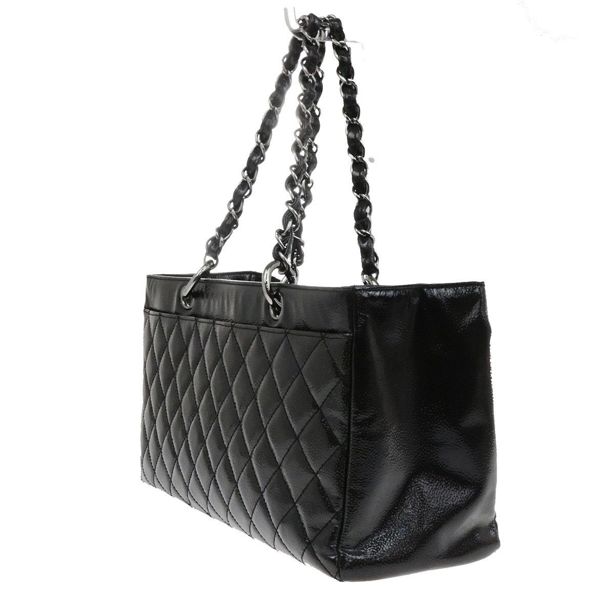 Chanel Chanel Reissue 2.55 Tote Quilted Patent Size ONE SIZE - 4 Thumbnail