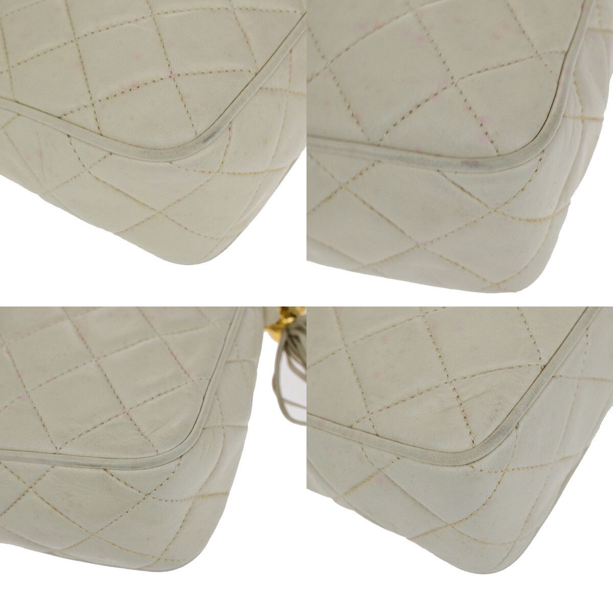 Chanel Chanel Vintage Camera Tassel Bag Chevron Lambskin Size ONE SIZE - 7 Thumbnail