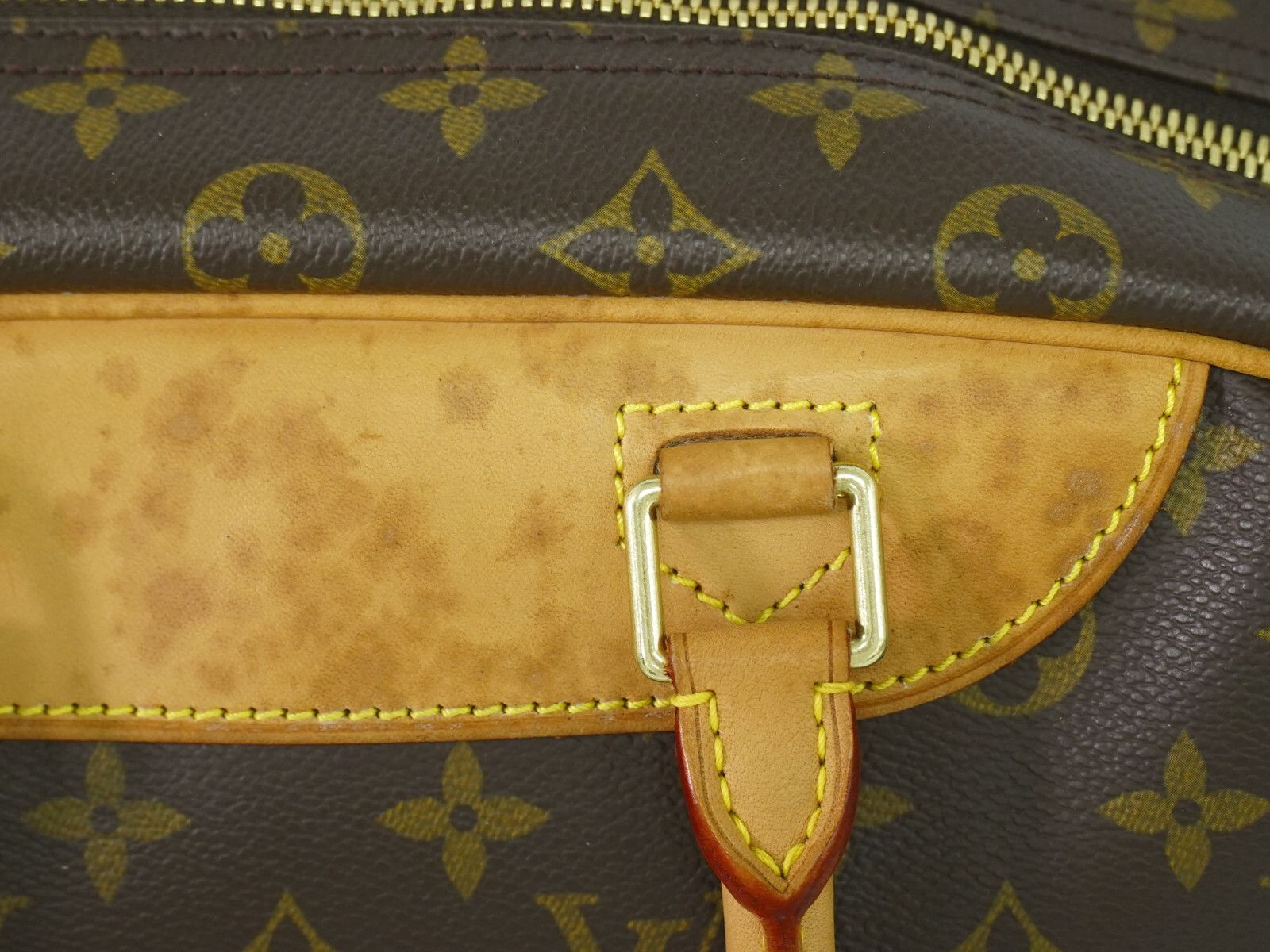 Louis Vuitton Louis Vuitton Deauville Handbag Monogram Canvas Size ONE SIZE - 8 Thumbnail