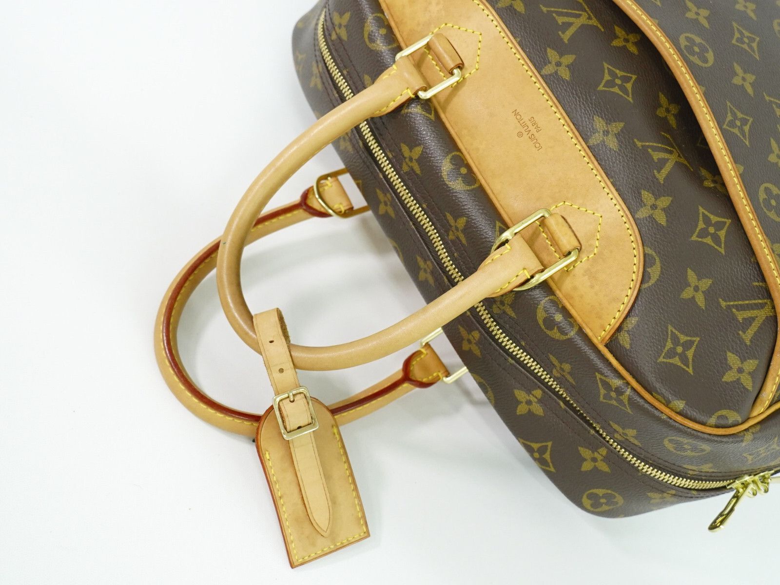 Louis Vuitton Louis Vuitton Deauville Handbag Monogram Canvas Size ONE SIZE - 6 Thumbnail