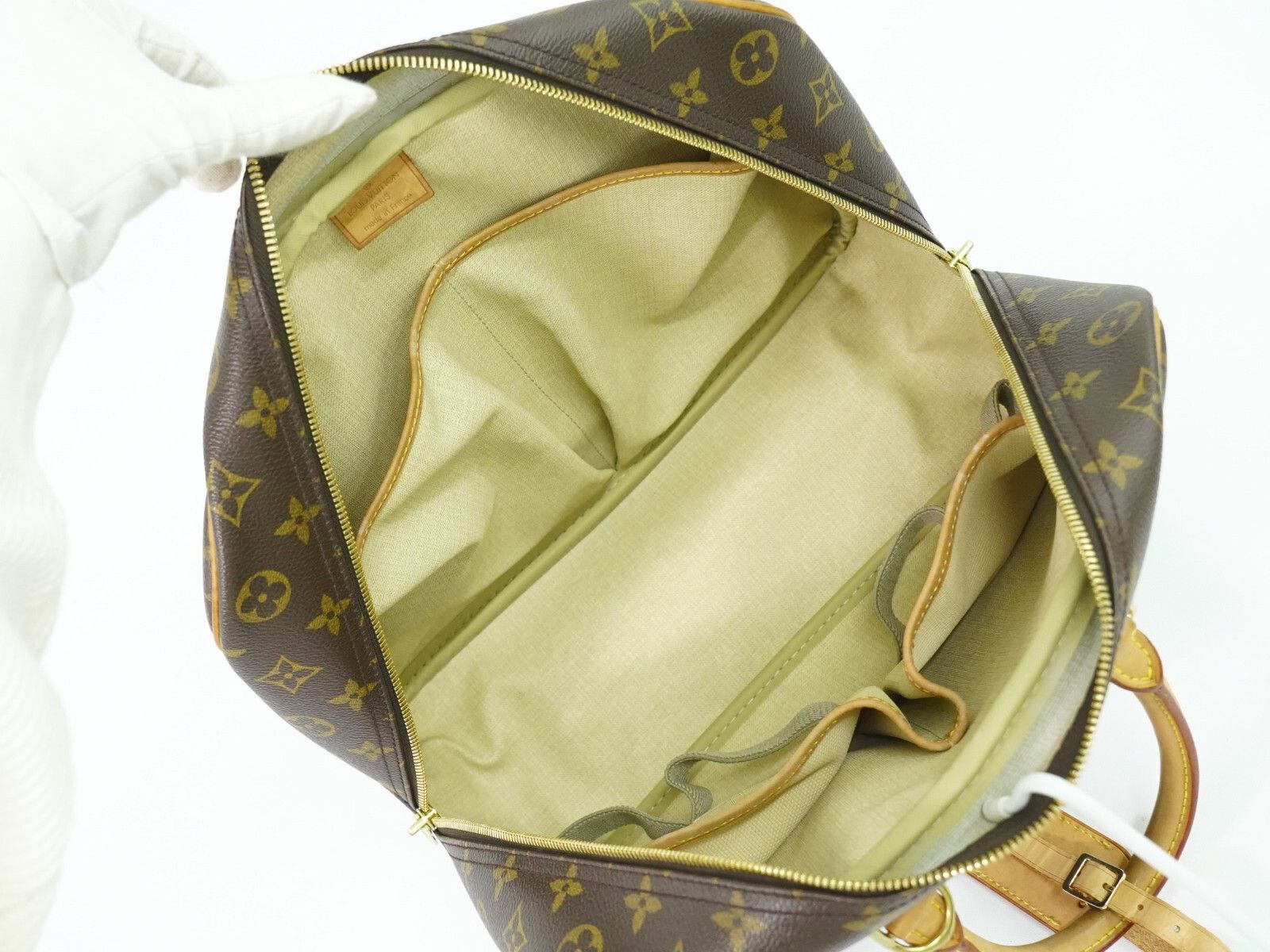 Louis Vuitton Louis Vuitton Deauville Handbag Monogram Canvas Size ONE SIZE - 3 Thumbnail