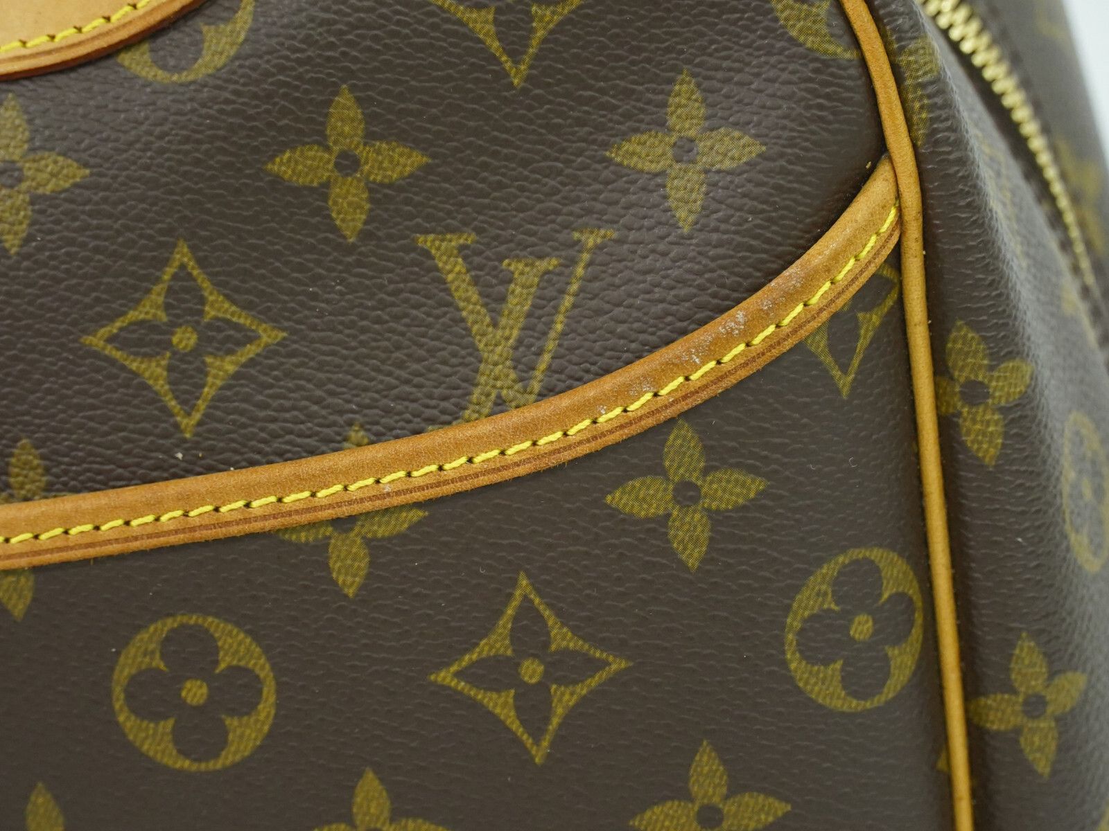 Louis Vuitton Louis Vuitton Deauville Handbag Monogram Canvas Size ONE SIZE - 9 Thumbnail