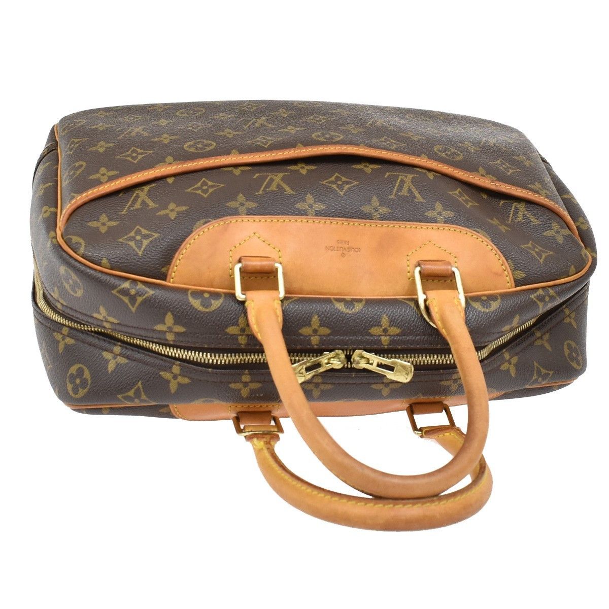 Louis Vuitton Louis Vuitton Deauville Handbag Monogram Canvas Size ONE SIZE - 11 Thumbnail
