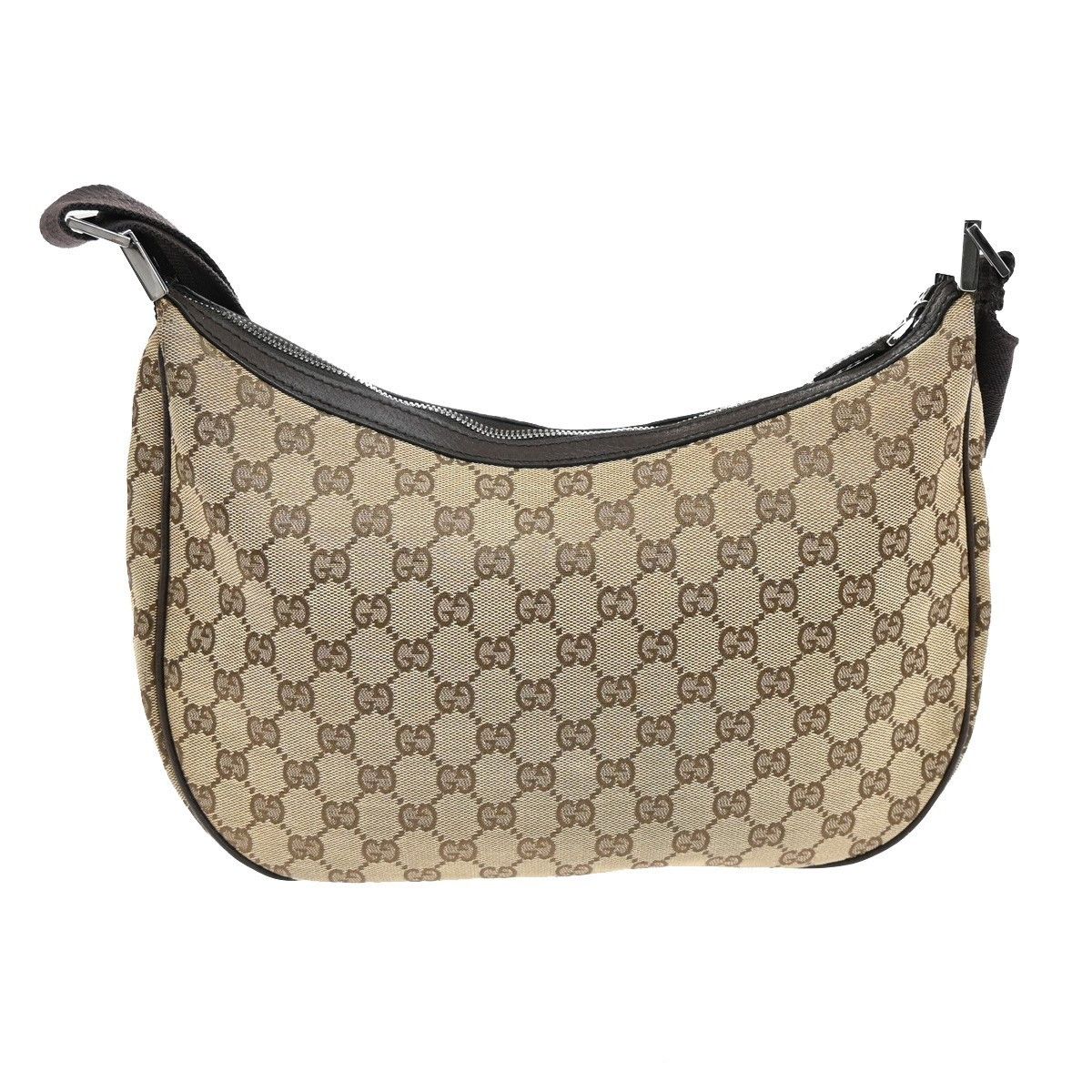 Gucci Gucci Saddle Zip Messenger Bag GG Canvas Size ONE SIZE - 3 Thumbnail