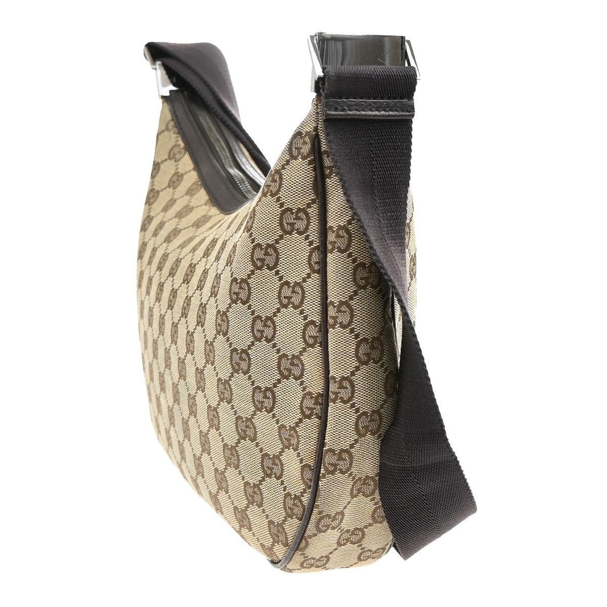 Gucci Gucci Saddle Zip Messenger Bag GG Canvas Size ONE SIZE - 4 Thumbnail