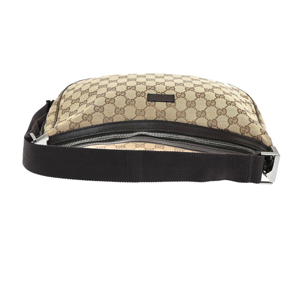 Gucci Gucci Saddle Zip Messenger Bag GG Canvas Size ONE SIZE - 5 Thumbnail