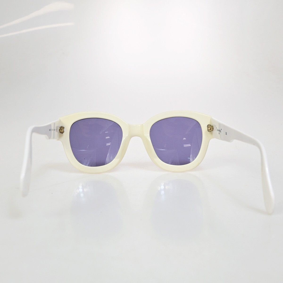 Chanel Chanel CHANEL Logo Sunglasses Eye Wear Plastic Size ONE SIZE - 2 Thumbnail