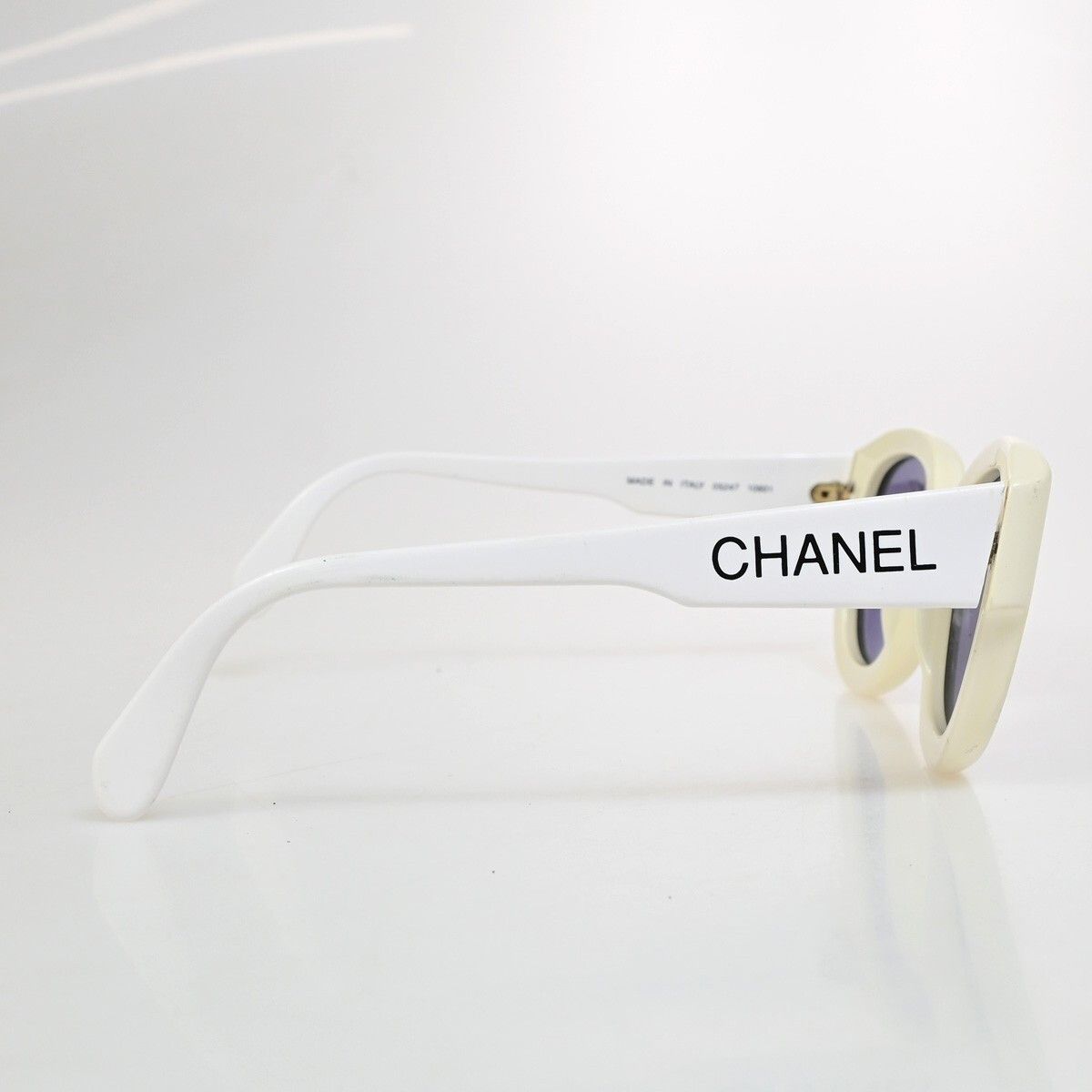 Chanel Chanel CHANEL Logo Sunglasses Eye Wear Plastic Size ONE SIZE - 4 Thumbnail