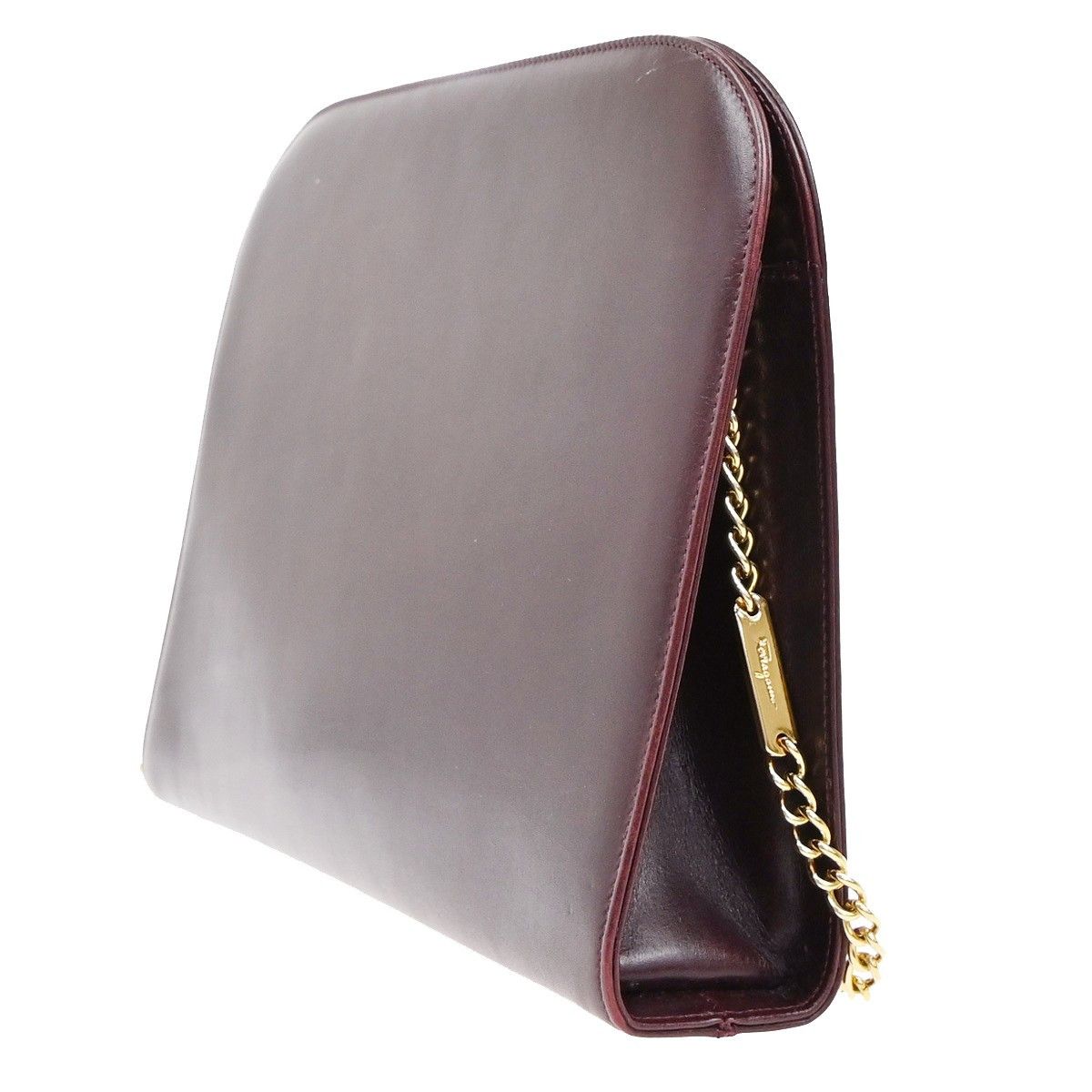 Salvatore Ferragamo Salvatore Ferragamo Gancini Chain Shoulder bag Leather Size ONE SIZE - 4 Thumbnail