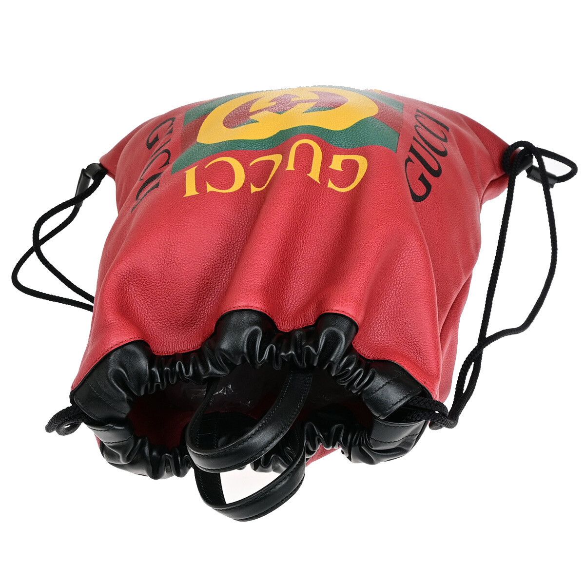 Gucci Gucci GG Marmont Drawstring Backpack Matelasse Leather Size ONE SIZE - 5 Thumbnail