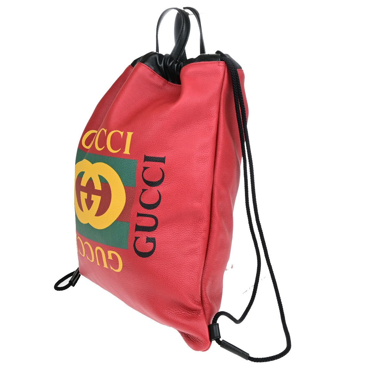 Gucci Gucci GG Marmont Drawstring Backpack Matelasse Leather Size ONE SIZE - 2 Thumbnail