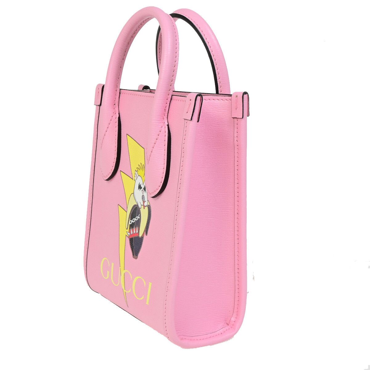 Gucci Gucci Vertical Tote Printed Leather Size ONE SIZE - 3 Thumbnail