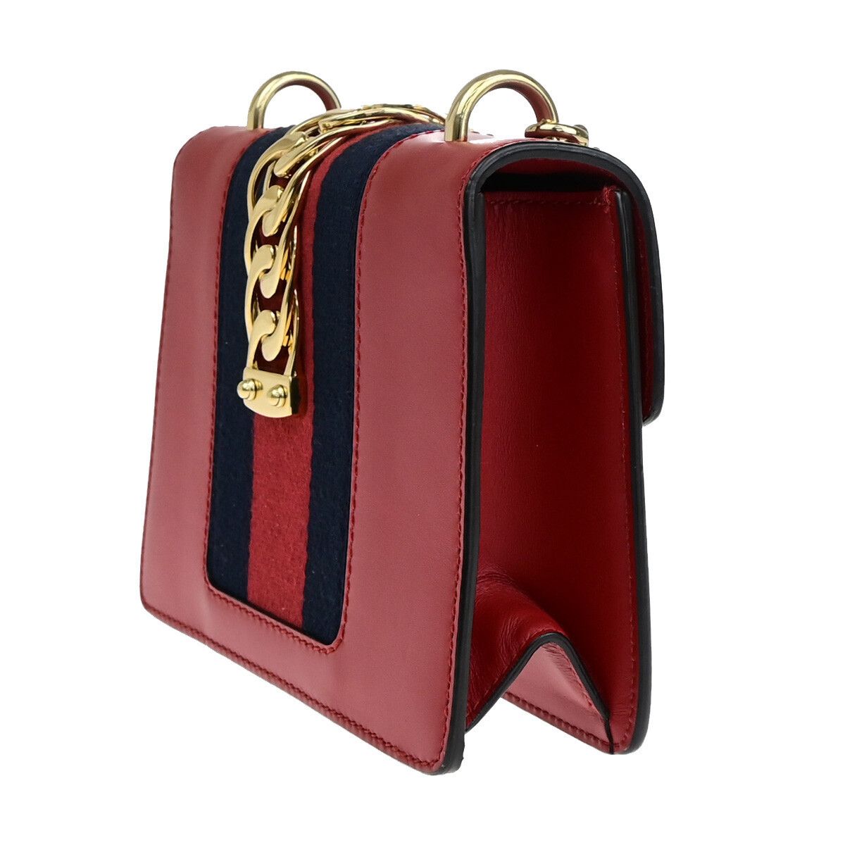 Gucci Gucci Sylvie Shoulder Bag Leather Size ONE SIZE - 4 Thumbnail