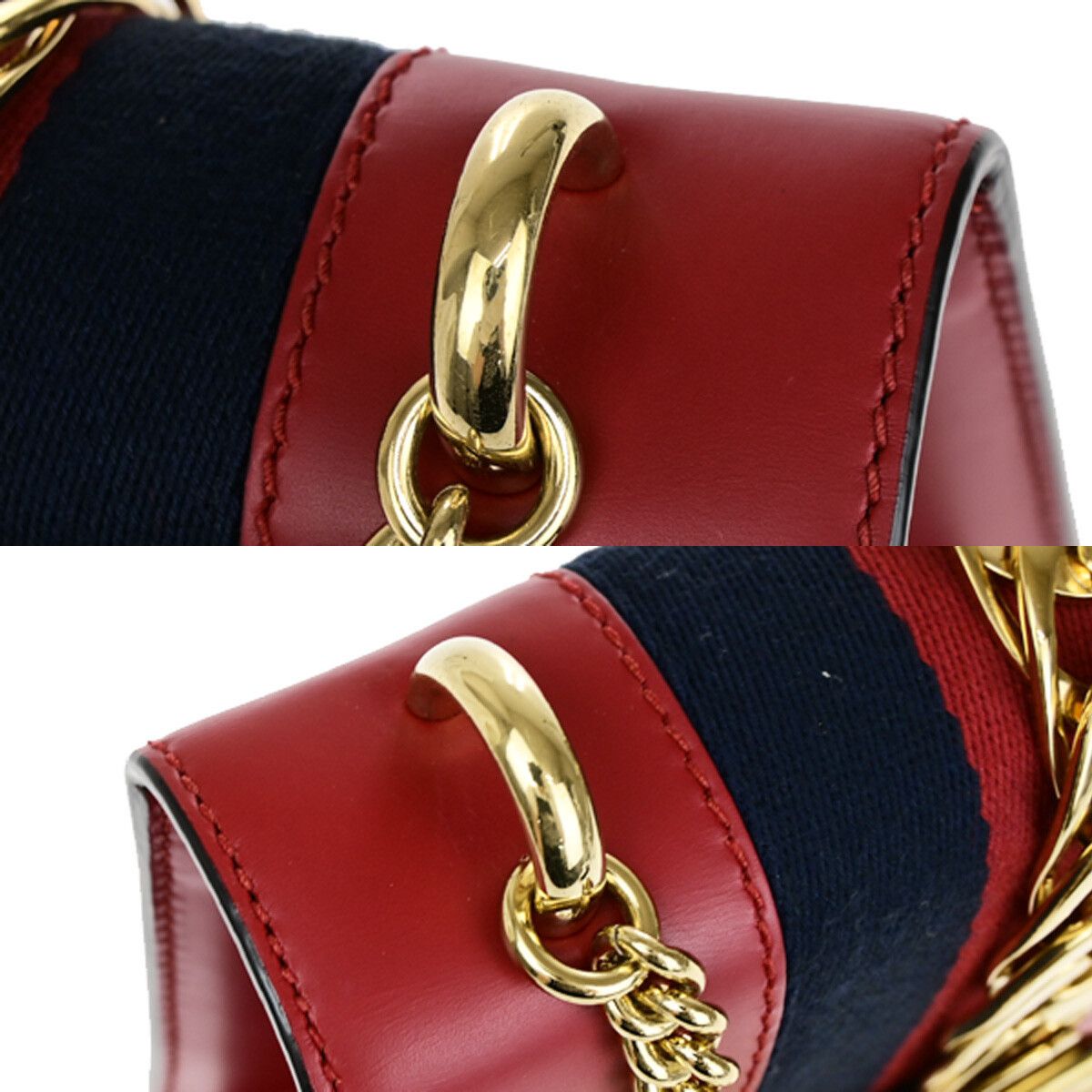 Gucci Gucci Sylvie Shoulder Bag Leather Size ONE SIZE - 8 Thumbnail