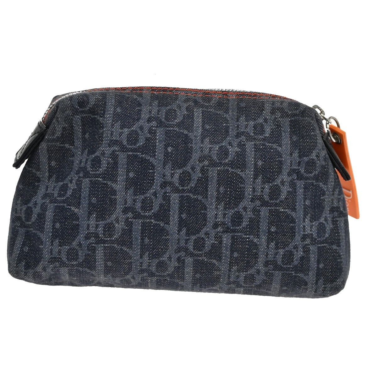 Dior Christian Dior Flight pouch Trotter Pattern Denim Size ONE SIZE - 2 Thumbnail