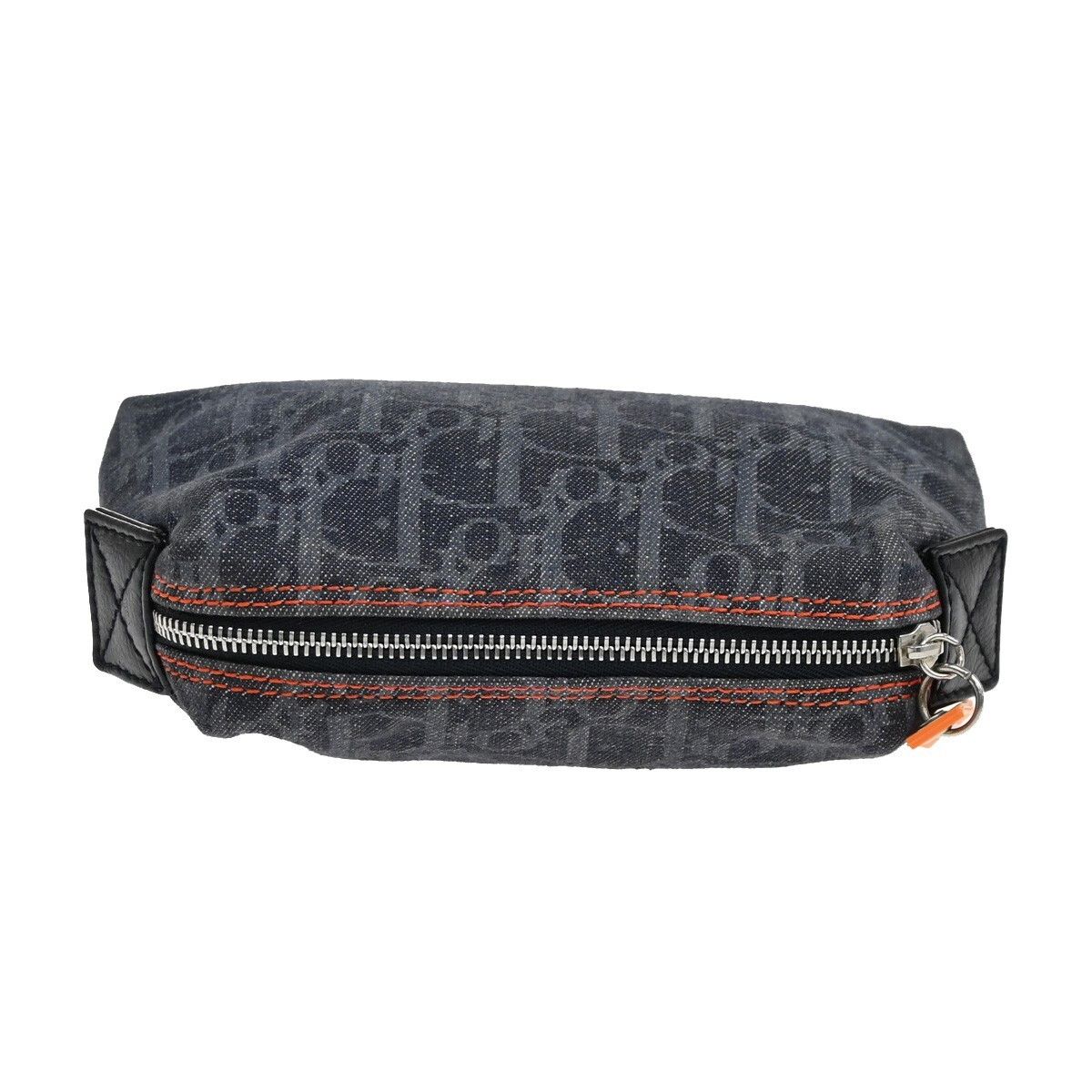 Dior Christian Dior Flight pouch Trotter Pattern Denim Size ONE SIZE - 9 Thumbnail