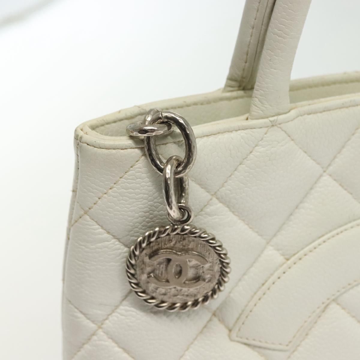 Chanel Chanel Medallion Tote Quilted Caviar Size ONE SIZE - 12 Thumbnail